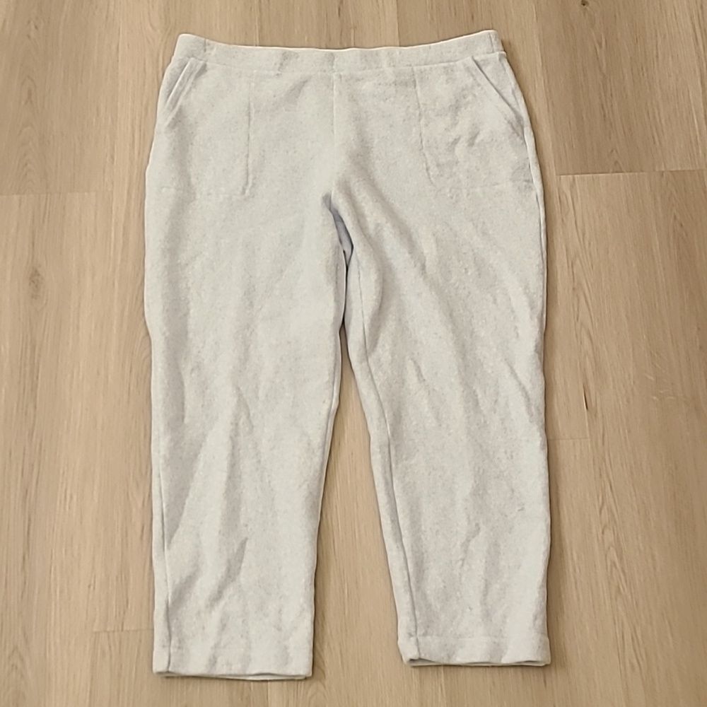 Haven Well Within Fleece Cotton Blend Pants XXL Blue Loungewear soft plush